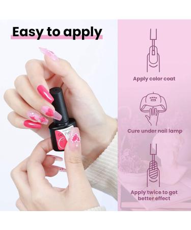 VANREESA Gel Nail Polish Kit | 10 Color & 20 Effect Gel Polish Set with U V LED Nail Light | Perfect Nail Kit for Beginners | Great Women's Gift - Buy Online on GoSupps.com