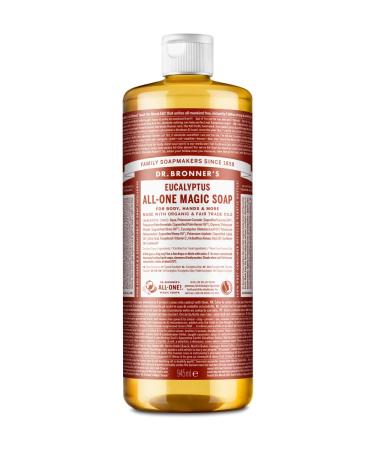 Dr. Bronner's - Pure Castile Liquid Soap Eucalyptus 945 ml Eucalyptus 72 g (1 pack)