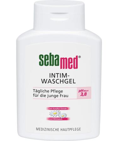 SEBAMED Intimate Wash Gel pH 3.8 for Young Women - 200 ml | Gentle Cleansing | International Shipping - Buy Online on GoSupps.com