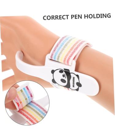 Lurrose Anti-Hook Wrist Brace Students Pens Corrector Writing Trainer Kids Tools Double Layer Fineknit Nylon Colorful 10.5X7X3.5CM - Buy Online on GoSupps.com