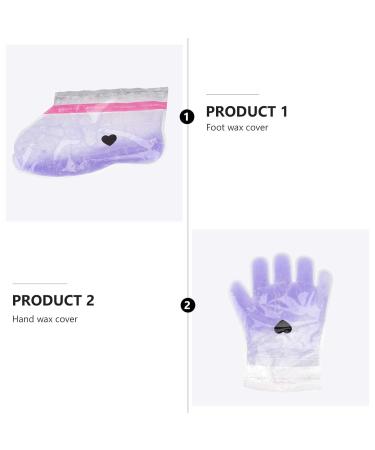 Buy Lurrose Paraffin Wax Growth Therapy Gloves & Ankle Boots - International Shipping | Moisturizing Hand-Foot Care - Buy Online on GoSupps.com