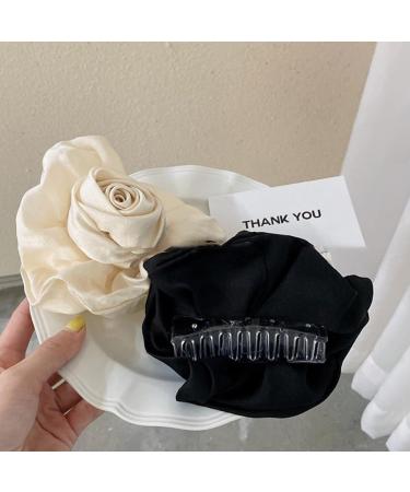 Limtula Harajuku Flower Hair Claw for Girl Hair Claw Sweet Delicate Flower Shape Hair Barrettes for Teenager Ponytail Decors Pink - Buy Online on GoSupps.com