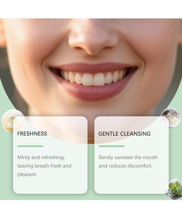 Bain de bouche l'huile blanche bain de bouche la menthe poivr e nettoyage en profondeur haleine fra che doux et efficace - Buy Online on GoSupps.com
