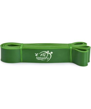 Fit Simplify Pull Up Assist Band - Green | Stretching, Mobility, Powerlifting & Exercise Resistance Band - Buy Online on GoSupps.com