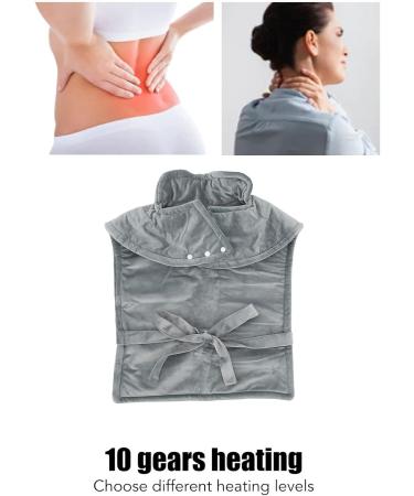 Buy Heated Electric Blanket 10 Levels for Pain Relief | Winter Shawl Blanket | EU 220-240V Shipping Internationally - Buy Online on GoSupps.com