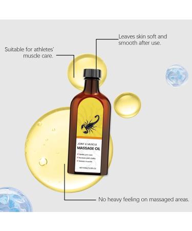  JINGLING JINGLING Joint Relief Oil for Knees 100 ml Natural Bone Care with Deep Penetrating Effect Muscle Relaxing Oil for Men and Women Athletes Knees Hands - Buy Online on GoSupps.com