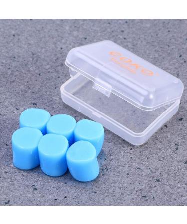 2 Boxes of 12pcs Silicone Sleeping & Swimming Ear Plugs - Protective Noise Reduction Earplugs for Comfort & Peace - Buy Online on GoSupps.com