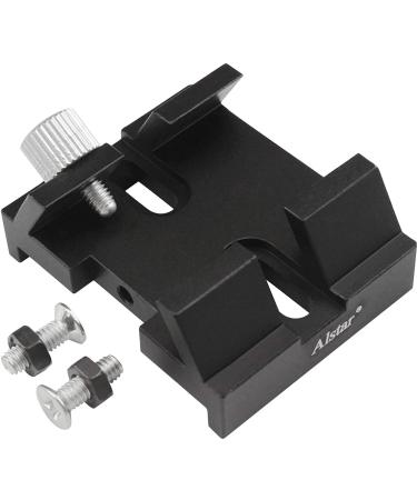 Alstar Schmidt-Cassegrain Finder Scope Base - Attach Standard Finder Scope,Laser Pointer Bracket or Reflex Sight Bracket - The clamp in The Bottom of Dovetail Base fits Standard Vixen Dovetail bar