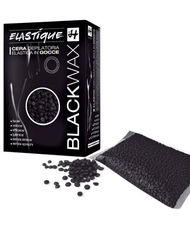 BLACK WAX Film wax Black Elastique in pearls 500 g hair removal without fleece strips