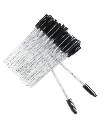 Buy G2plus 300 Disposable Eyelash Brushes - Crystal Applicator for Mascara & Extensions | Glitter Black | International Shipping - Buy Online on GoSupps.com
