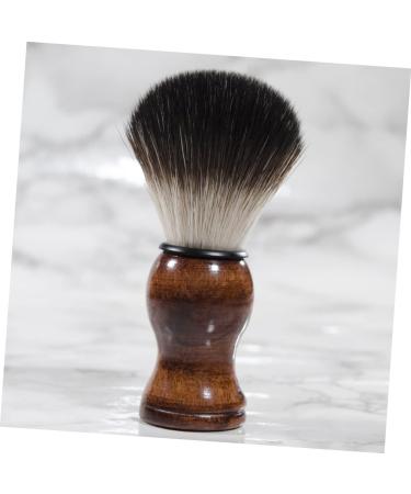 Beavorty Wooden Shaving Brush for Men - 11x3.2CM Nylon Beard Grooming Tool - Buy Internationally - Buy Online on GoSupps.com