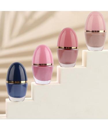 Nude Nail Polish Set Pink Nail Varnish Set Long Lasting Glitter Nude 4 Colors Nail Polishes Quick Dry Nail Polish for Women Girls DIY Nail Art at Home 7ML - Buy Online on GoSupps.com