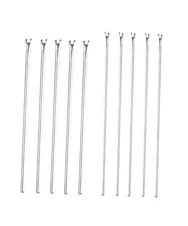 Perfeclan doll hair tool hair root holder felt needles hair transplant needles for accessories doll hair DIY accessories - 5x0.6mm 5x0.8mm