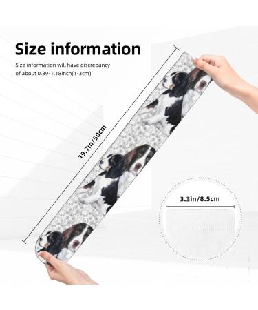 Springer Spaniel Compression Socks for Adults | 15-20 mmHg Support for Running & Cycling - Buy Online on GoSupps.com