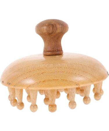 Healvian 3ST Massage Comb - Portable Wooden Shampoo Brush for Professional Hair Care | Comfortable Hand Massage Hairbrush - Buy Online on GoSupps.com