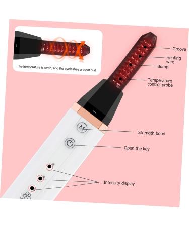 Healeved Eyelash Curler Beauty Tool Portable Eyelash Dot Makeup Tool 14.5X2.2X2.2CM - Buy Online on GoSupps.com
