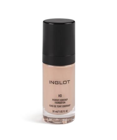 Inglot Inglot HD Perfect Coverup Foundation for long-lasting effect with HD pigments hypoallergenic natural flawless finish with white truffle extract 30 ml: 72