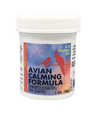 Morning Bird Avian Calming Formula, Non-Sedating Anxiety & Stress Relief Powder for Nervous Birds or Unwanted Behaviors 1 oz