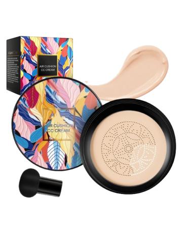 Indicativet Mushroom Head Air Cushion CC Cream 2024 New Indicativet Mushroom Head Air Cushion CC Cream Air Cushion CC Cream (Natural Color 1 Pc)