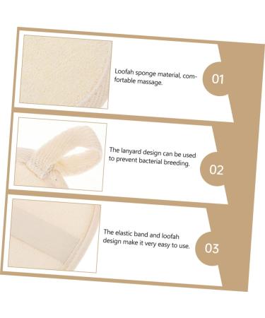 Beavorty 9 Pcs Exfoliating Loofah Bath Ball Set - Body Scrubber & Cleaning Sponges for Ultimate Shower Experience | Portable Bath Supplies - Buy Online on GoSupps.com