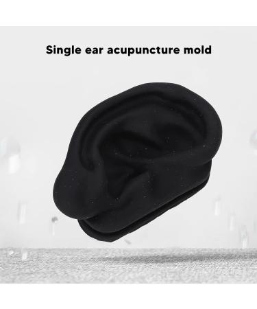 Black Silicone Human Ear Model for Acupuncture & Piercing Practice - Buy Online on GoSupps.com