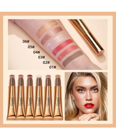 Go Ho Liquid Blush Makeup Cream | #03 Cheery Red Blush | Natural Finish with Cushion Applicator - Buy Online on GoSupps.com