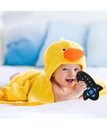 2 Pack Baby Teething Toys - Remote Control & Rocket Silicone Teether Set | BPA-Free Relief Soothing Toys for Babies 6-12 Months - Buy Online on GoSupps.com