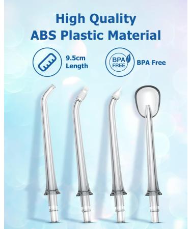Operan Replacement Tips for Water Dental Flosser 4 Pack of Dental Care Accessories for Optimal Oral Hygiene - Buy Online on GoSupps.com