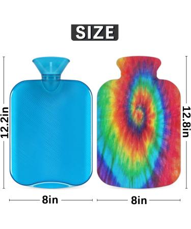 2L Heat Bottle for Pain Relief | Versatile Hot & Cold Therapy | PVC & Batik Design for Menstrual Cramps Feet & Hand Warmers - International Shipping - Buy Online on GoSupps.com