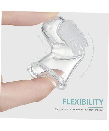 Minkissy Silicone Milk Toothbrush Set for Newborns | Baby Oral Care & Finger Brushes | Childrens Manual Toothbrushes - Buy Online on GoSupps.com