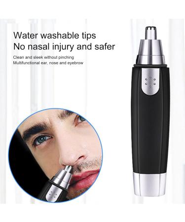 Professional Ear Nose Hair Trimmer | Painless Electric Beauty Hair Remover for Face Eyebrow & Body - Washable & Ergonomic Design - Buy Online on GoSupps.com