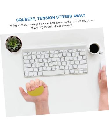 ABOOFAN 6-Piece Hand & Yoga Ball Massage Set Stress Relief Fitness Roller TPE Massage Devices for Adults - Buy Online on GoSupps.com