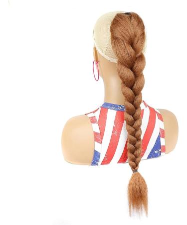 24 Inch Long Braided Ponytail Extension Colorful Drawstring Fishbone Braid Ponytail Hairpiece Clip In Synthetic Braided Ponytail Extension for Women (Color : 30 Size : 24inch) 24inch 30 - Buy Online on GoSupps.com