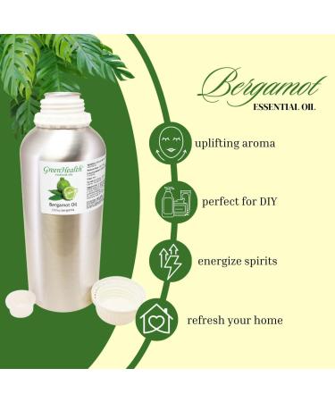 Bergamot Essential Oil - 100% Pure Essential Oil - 1 fl oz (30ml) - Buy Online on GoSupps.com