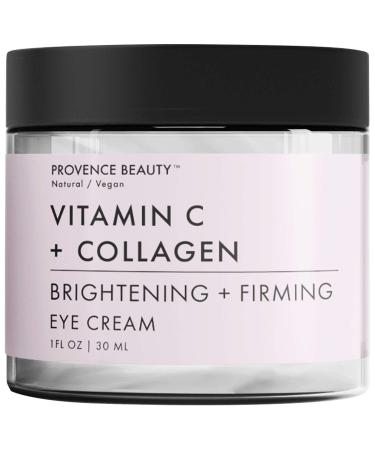 Provence Beauty 1 fl oz Vitamin C + Collagen Brightening & Firming Eye Cream - Buy Online on GoSupps.com