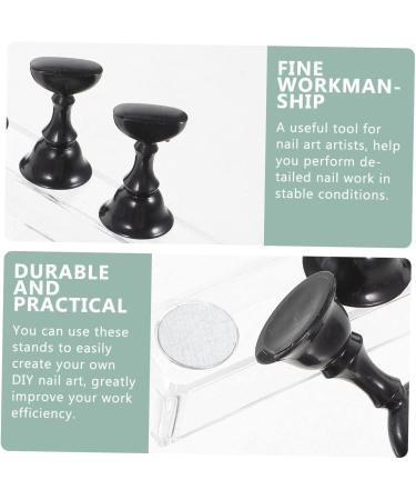 POPETPOP 2 Sets Nail Checkerboard Nail Stand Display Press on Nail Kit Nail Holder for Painting Nails Press on Nail Stand Nail Display Stand Nail Tips Holder Japanese Acrylic Rack Bracket 2.5x1.4x1.4cm Black - Buy Online on GoSupps.com