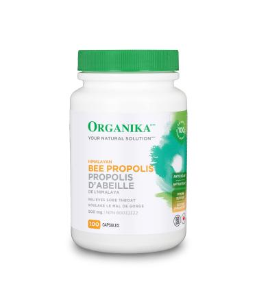Organika Bee Propolis (Himalayan)- Immune Support- 100caps Unflavored 100 count (Pack of 1)
