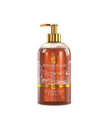 Moss & Adams Indulgent Antibacterial Vegan Handwash Sherwood Forest Mandarin 500ml