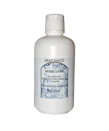 MaxiMist MaxiClean Organic  Natural Airbrush Spray Tanning Spray Gun Cleaner 32 oz - (use for spray tan equipment)