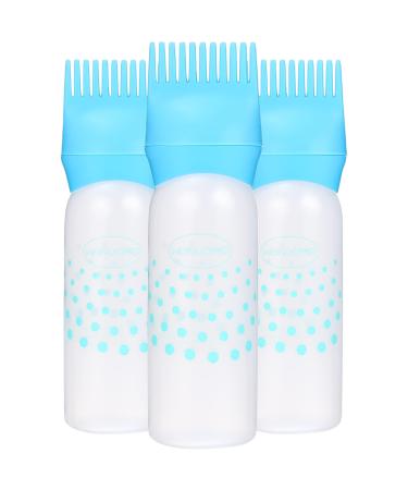 Beaupretty 3 Pieces Comb Squeeze Applicator Hair Dye Applicator Brush for Hair Hair Dye Hair Care