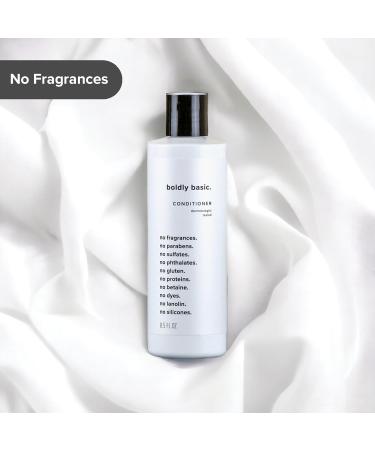 Fragrance Free Conditioner - Gentle & Unscented Dermatologist Tested Sulfate Free Paraben Free Gluten Free Hypoallergenic for Sensitive Skin & Hair - Buy Online on GoSupps.com