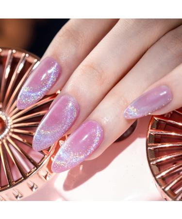 Burano Universal Rainbow Cat Eye Gel Polish - Holographic 9D Magnetic Nail Art for DIY and Salon Use - Buy Online on GoSupps.com