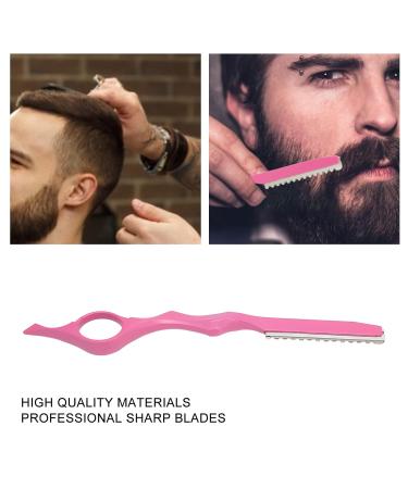 Professional Pink Hair Styling Razor - Stainless Steel Thinning Comb for Salon & Home Use - Buy Online on GoSupps.com