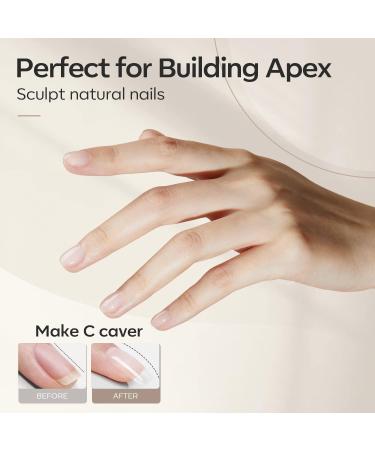 Modelones 7-in-1 Clear Gel Builder Nail Polish for Strength and Extension - 15ML (Pack of 1) - Buy Online on GoSupps.com