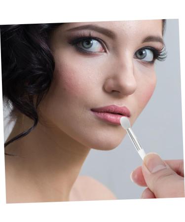 POPETPOP Facial Tools 2 Sets Lip Gloss Brush Mini Lipstick Silicone Lipstick Brush Lip Applicator Reusable Makeup Tool Eyeshadow Lip Mask Brush Silica Gel White Miss Cosmetic Brush Make up - Buy Online on GoSupps.com
