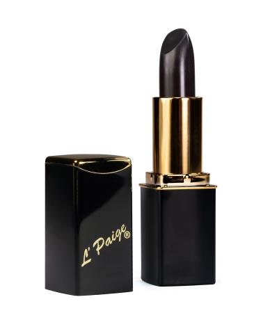 L'Paige (LBK BLACK CHANGEABLE Lipstick  Aloe Vera Based  Long-lasting  Moisturizing Black 1 Count (Pack of 1)