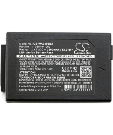 Buy 3300mAh 3.7V Battery Replacement for Psion WA3006 WorkAbout Pro G2 | International Shipping Available - Buy Online on GoSupps.com