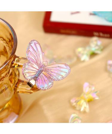 Kawaii Butterfly Hair Clips Set - 14 Pcs Girls Hair Barrettes for Teens & Kids - Cute Accessories for Toddler Girls - Non-Slip Clips for Birthday & Christmas Gift - Buy Online on GoSupps.com