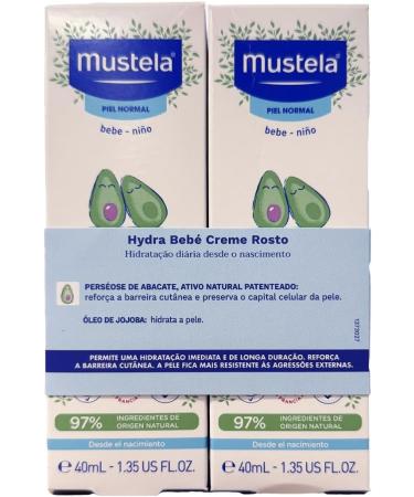 Mustela Mustela Bebe Hydra Cr 2 x 40 ml 80 ml - Buy Online on GoSupps.com