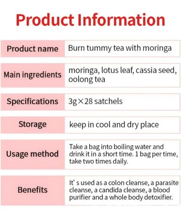 Th Minceur 28 Jours - Th D tox Ventre Plat Tisane Naturelle For Une D tox Quotidienne Et Un Bien- tre Digestif(1PCS) - Buy Online on GoSupps.com